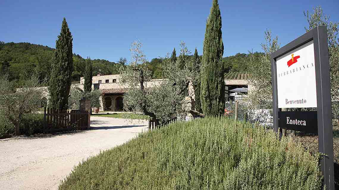 Terrabianca Winery Entrance